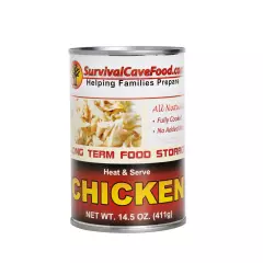 Survival Cave Food - Canned Chicken 14.5 oz- 1 can