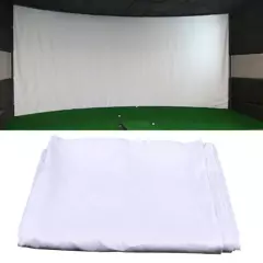 Golf Simulator Projection Screen Indoor Golf Ball White Impact Display Screen 