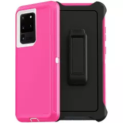 For Galaxy S20 Plus S20 Ultra Case Shockproof Series Fits Defender Belt Clip