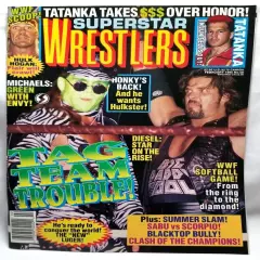 Superstar Wrestlers Magazine February 1995 Shawn Michaels Kevin Nash