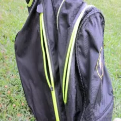 SEMINOLE GOLF CLUB - Sun Mountain Carry/Stand Bag (Black) Rare! H2No Waterproof 