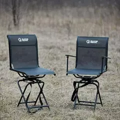 Guide Gear Big Boy Hunting Blind Chair with Armrests, Portable Folding Seat for 