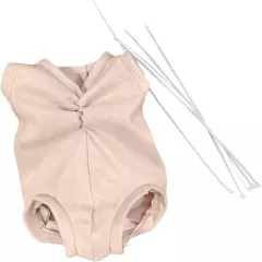 18-28inch Soft Cloth Body for Full Limbs Reborn Baby Doll Kits DIY Repair Parts