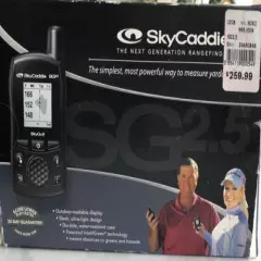 Skygolf Skycaddie SG2.5 Golf GPS Rangefinder Good Condition.