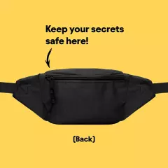 Fanny Pack w/ 3 Pockets Traveling Concealment Pouch Airport Money Bag