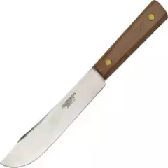 Old Hickory Hop Knife 5060 7" high carbon steel blade. Hickory handle. Bul