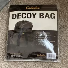 Cabelas Decoy Bag New 30”X 38” Duck Decoy Hunting Nylon Mesh Bag