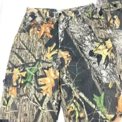 2 Field Staff Men's Mossy Oak Breakup Camouflage Cargo Pants Hunting XL 40x33