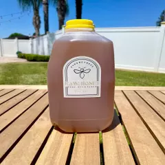 5 lbs 100% Raw, Pure, Unfiltered, Unheated California Wildflower Honey