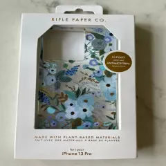 Rifle Paper Co Clear Garden Party Blue Case for Apple iPhone 13 PRO (6.1")