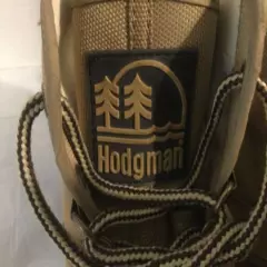 Hodgman Boots Canvas Ankle Wader Size 7 Tan Fishing Outdoor Hiking Shoes