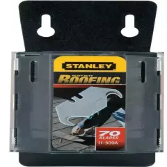 STANLEY Heavy Duty 2-Ended Hook Roofing Blade 70 Blades In Dispenser Pack