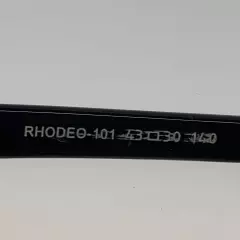 RHUDE Mr./Ms. Glasses -- Plastic Black Yellow Men