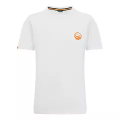 NEW Guru Semi Logo White Tee T-Shirt Casual Smart Match Fishing Top Clothing