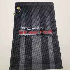 New Authentic Skeeter Sports Rally Golf Towel w/ Grommet & Clip