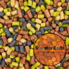 Mixed marine carp fishing pellets, salmon, glm, Sardine, halibut high oil 5mm