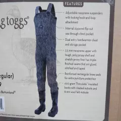 FROGG TOGGS Men's Amphib 3.5mm Neoprene Bootfoot Waders