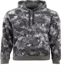 New True Timber High Pile Fleece Hoodie with logo Midnight Camo