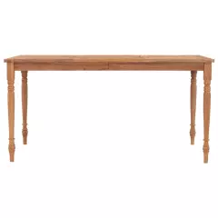 vidaXL Batavia Table Solid Teak Wood