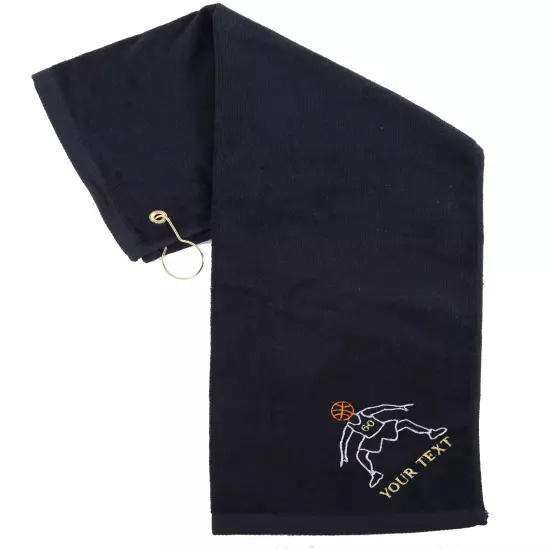 Custom Basketball Towels, Sports Personalized Towels for Teams - Defense