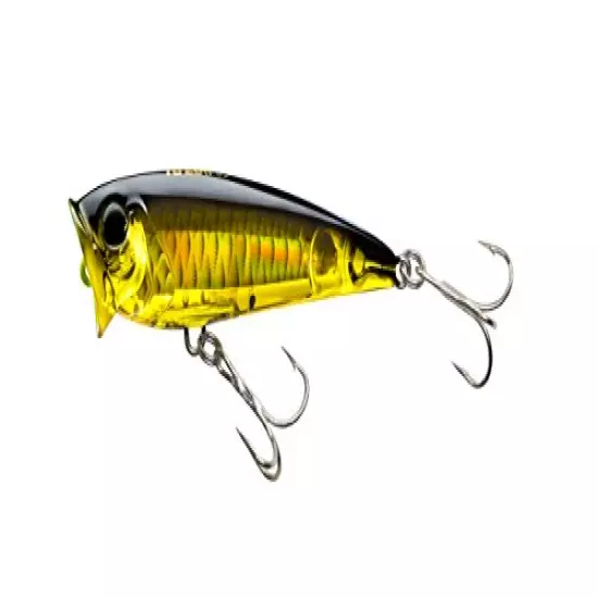 R1210-HGBL 3D Inshore Popper, Color, Gold Black, 70mm 2-3/4"