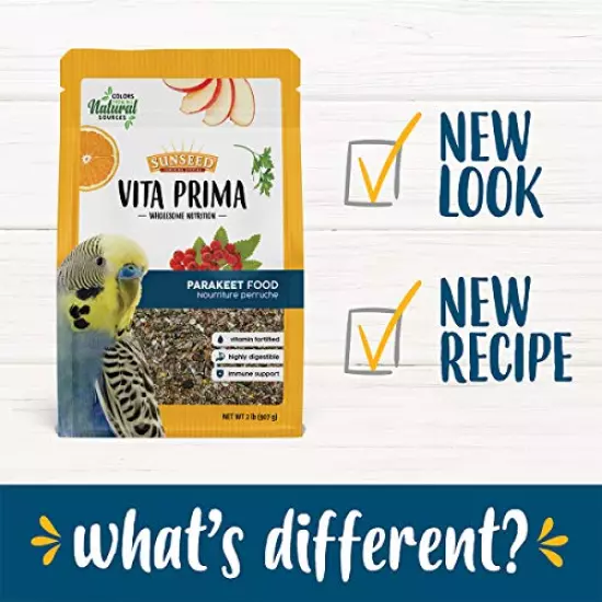 Sun Seed Vita Prima Parakeet Food