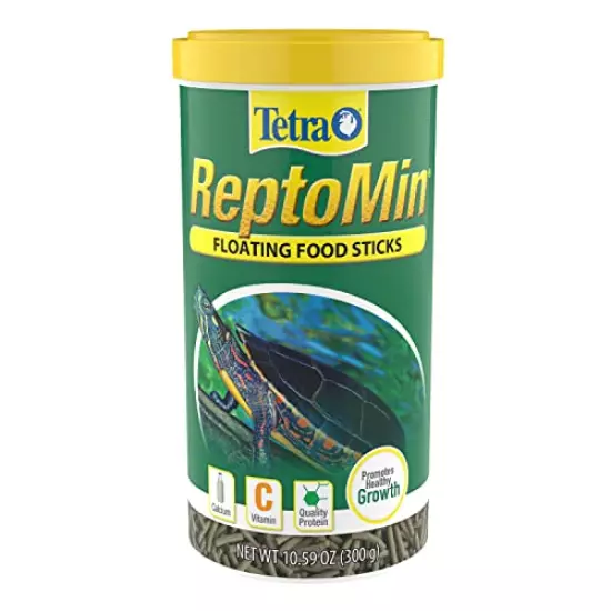 Tetra ReptoMin Floating Food Sticks 10.59 Ounces, For Aquatic Turtles, Newts And Frogs