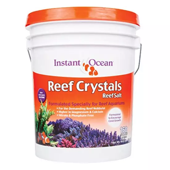 Instant Ocean Reef Crystals Reef Salt, Formulated Specifically for Reef Aquariums