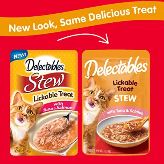 Delectables Lickable Wet Cat Treats, 1.4-oz, Case of 12