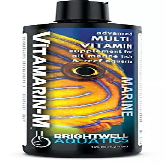 Brightwell Aquatics Vitamarin-M - Multivitamin Supplement for All Marine Aquaria