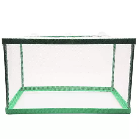 Aquarium Fish Breeder Box, Fish Isolation Box, Hatching Box, Juvenile Fish Spawning Incubator, Water Isolation Net Hatchery