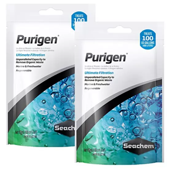 Seachem Purigen for Freshwater & Saltwater (2 Pack)