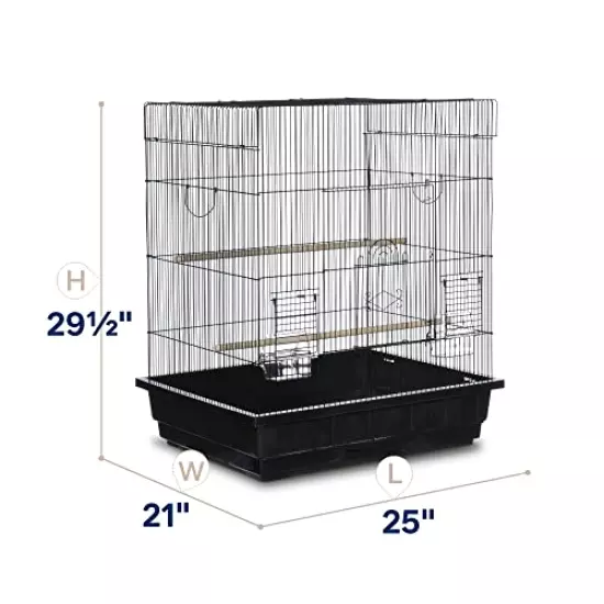 Square Top Parakeet Cage