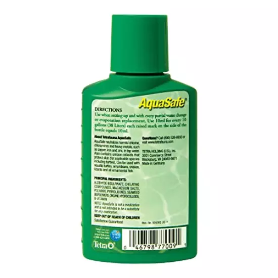 TetraFauna AquaSafe Reptile & Amphibian Water Conditioner