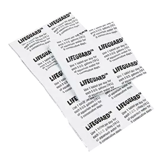 Tetra Lifeguard All-In-One Treatment for Aquariums, 12-Count