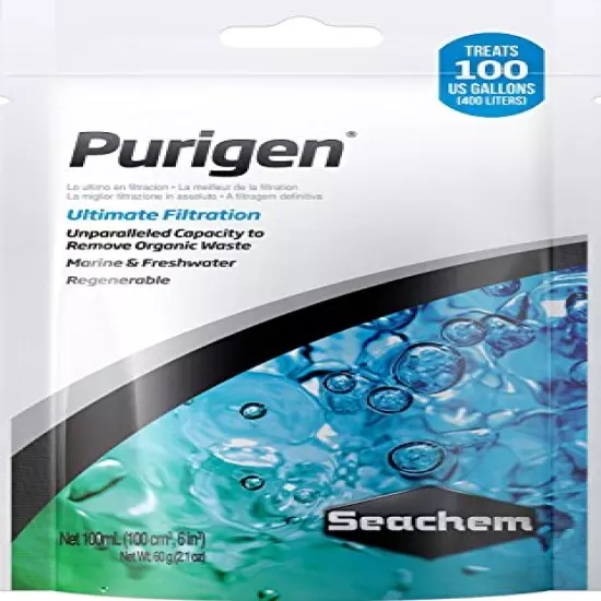 Seachem Purigen for Freshwater & Saltwater (2 Pack)