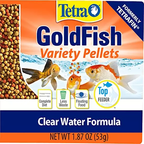 TetraFin Goldfish Variety Pellet Food