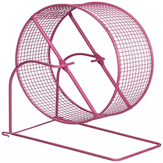 Prevue Pet Products 90013 Wire Mesh Hamster/Gerbil Wheel Toy For Small Animals, 8-Inch, Colors Vary