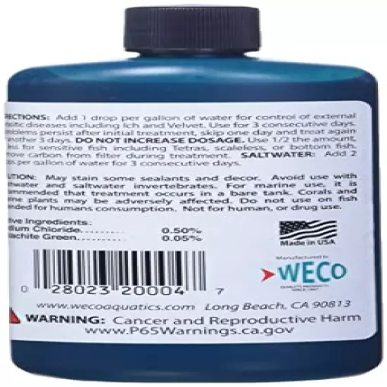 Weco Nox-Ich Water Treatment, 4 oz