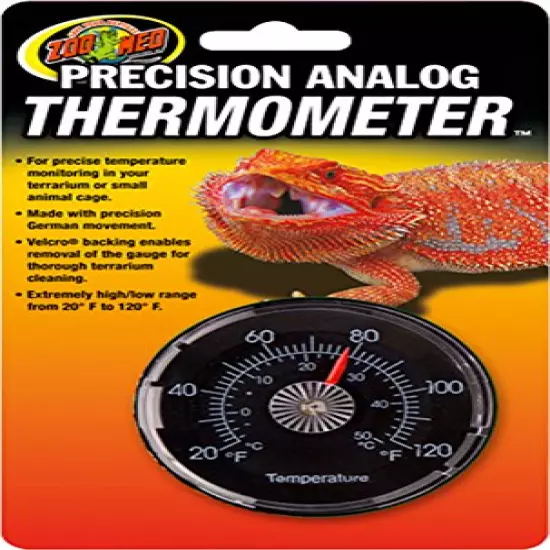 Zoo Med Precision Analog Reptile Thermometer