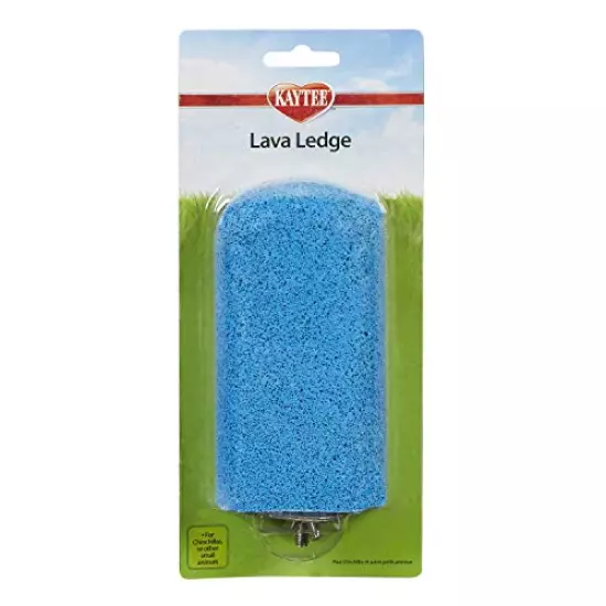 Kaytee Lava Ledge For Attaching To Small Pet Animal Wire Habitats (Assorted Colors)