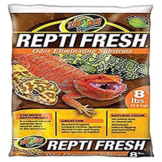 Zoo Med ReptiFresh Odor Eliminating Substrate, Blacks & Grays, 8 Lb