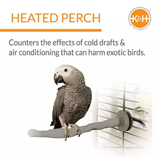 K&H Pet Products Thermo-Perch Heated Bird Perch