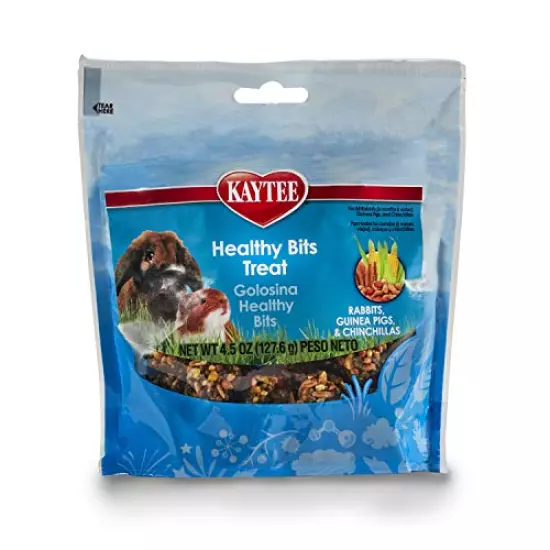 Kaytee Healthy Bits Treat Rabbit And Guinea Pig 4.5 Oz