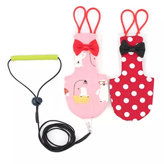 Alfie Pet - Fay 2-Piece Set Bird Diaper with Leash