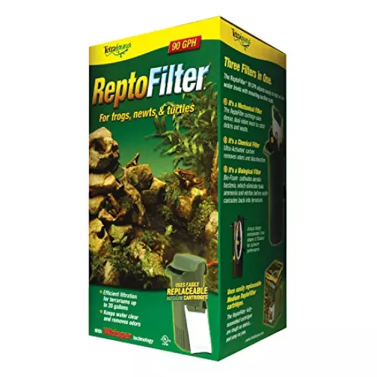 Tetra ReptoFilter for Terrariums, For Frogs/Newts/Turtles