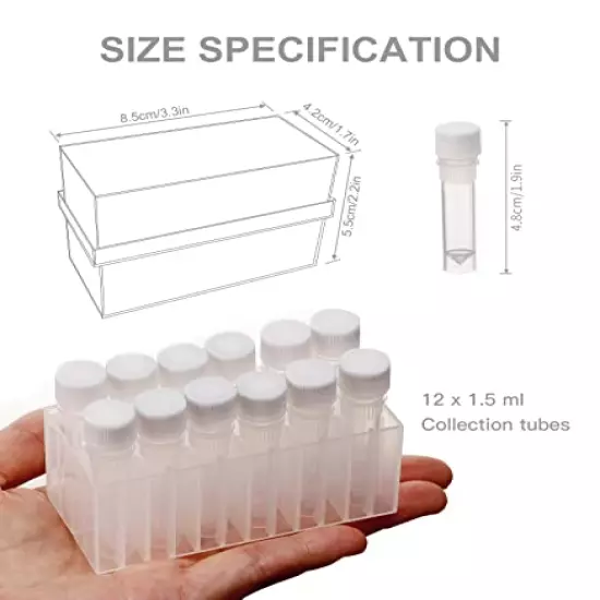 Clscea Aquarium Baby Brine Shrimp Dispense Storage Container Collection Tubes Kit for Brine Shrimp Hatchery