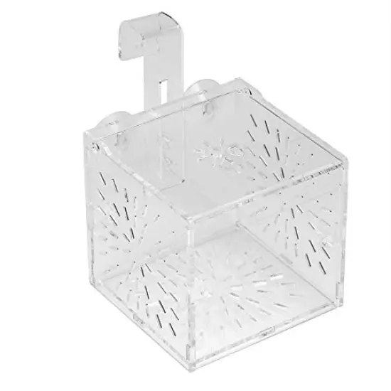 Aquarium Breeder Box, Acrylic Transparent Fish Breeding Box Tank Hatchery Incubator Aquarium Isolation Box