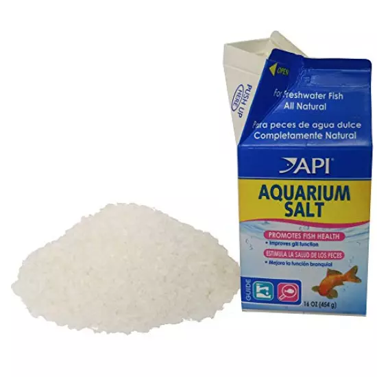 API AQUARIUM SALT Freshwater Aquarium Salt 16-Ounce Box