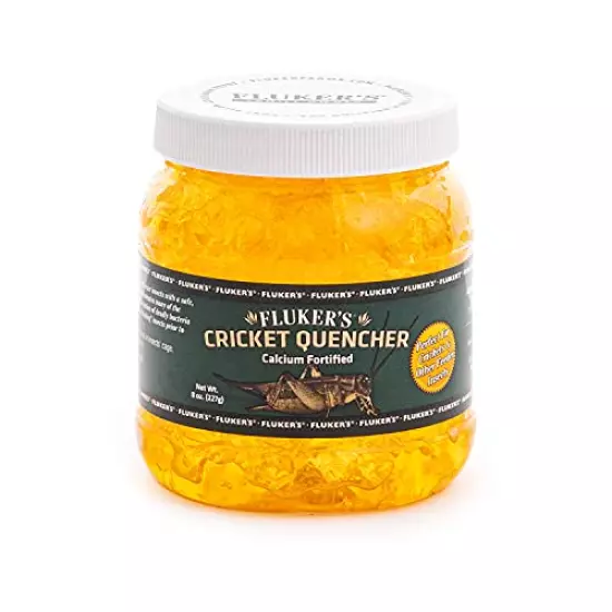 Fluker's Cricket Quencher Calcium Fortified - Provides Clean Water and Calcium to Crickets and Feeder Insects